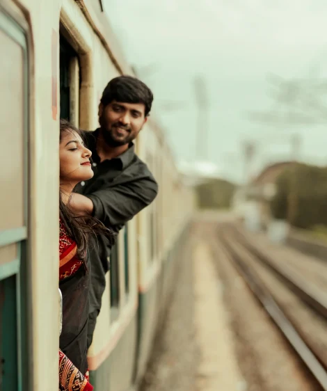 Luxury resort pre-wedding shoot in Gurgaon by best photographer near me Everlight Moments