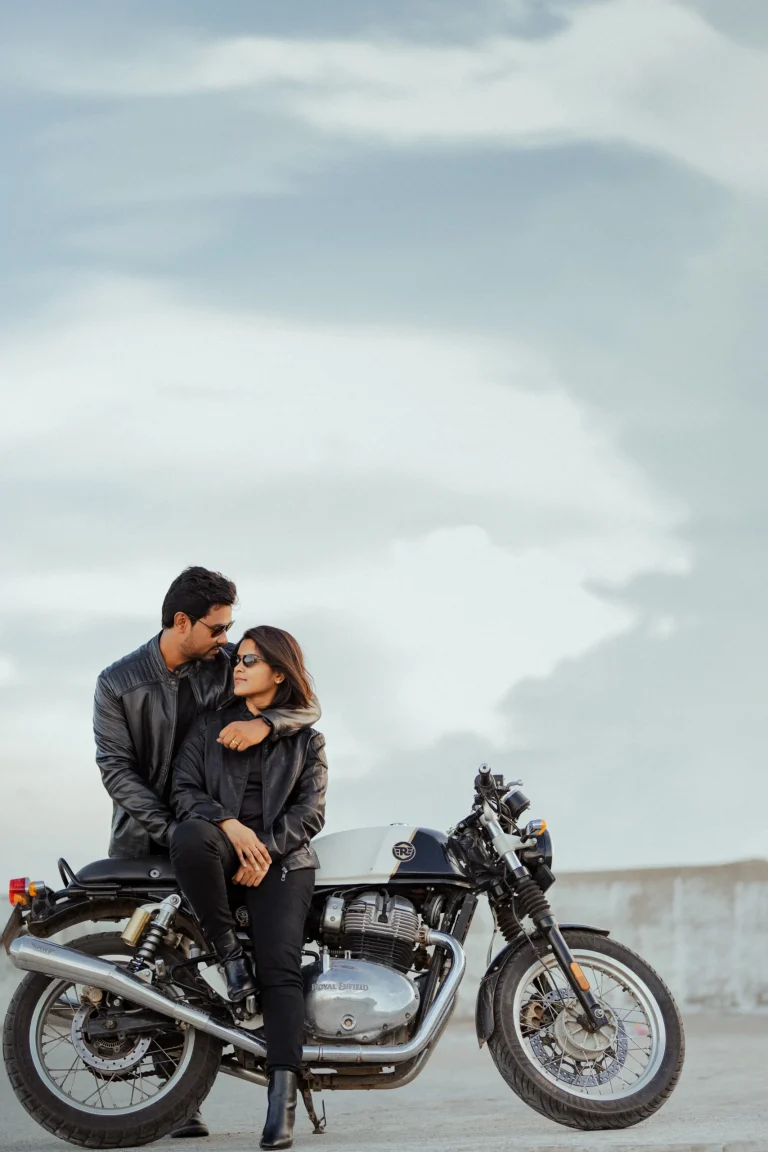 cinematic pre-wedding shoots in Gurgaon couple pose