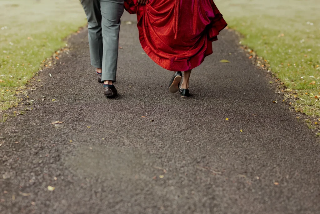 romantic pre-wedding shoots in Gurgaon golden hour