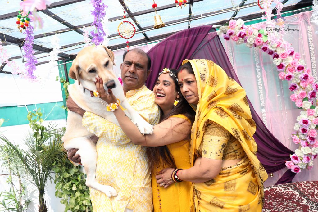 Haldi ceremony full of emotions captured by the best wedding photographers in Delhi NCR team
